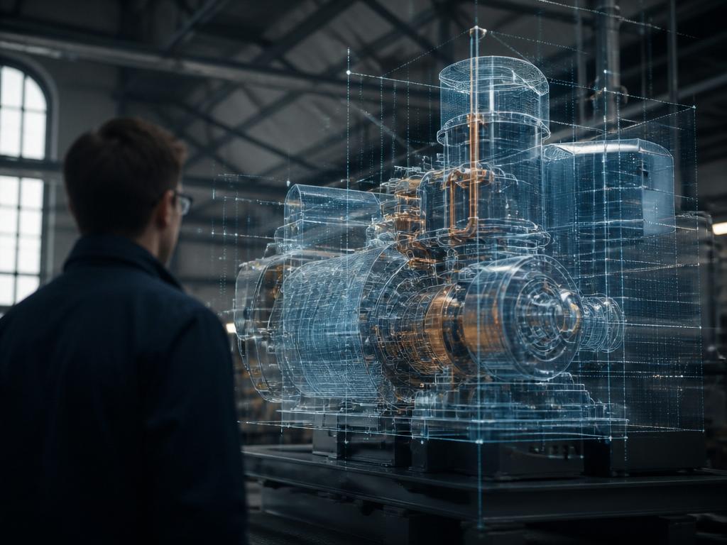 Digital tvilling-visualisering av svensk fabrik med realtidsdata
