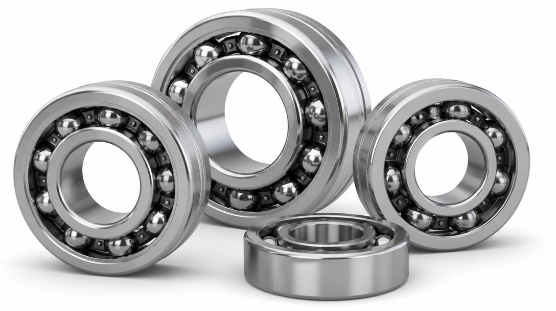 Sfäriskt kullager från SKF i industriell precisionsmiljö