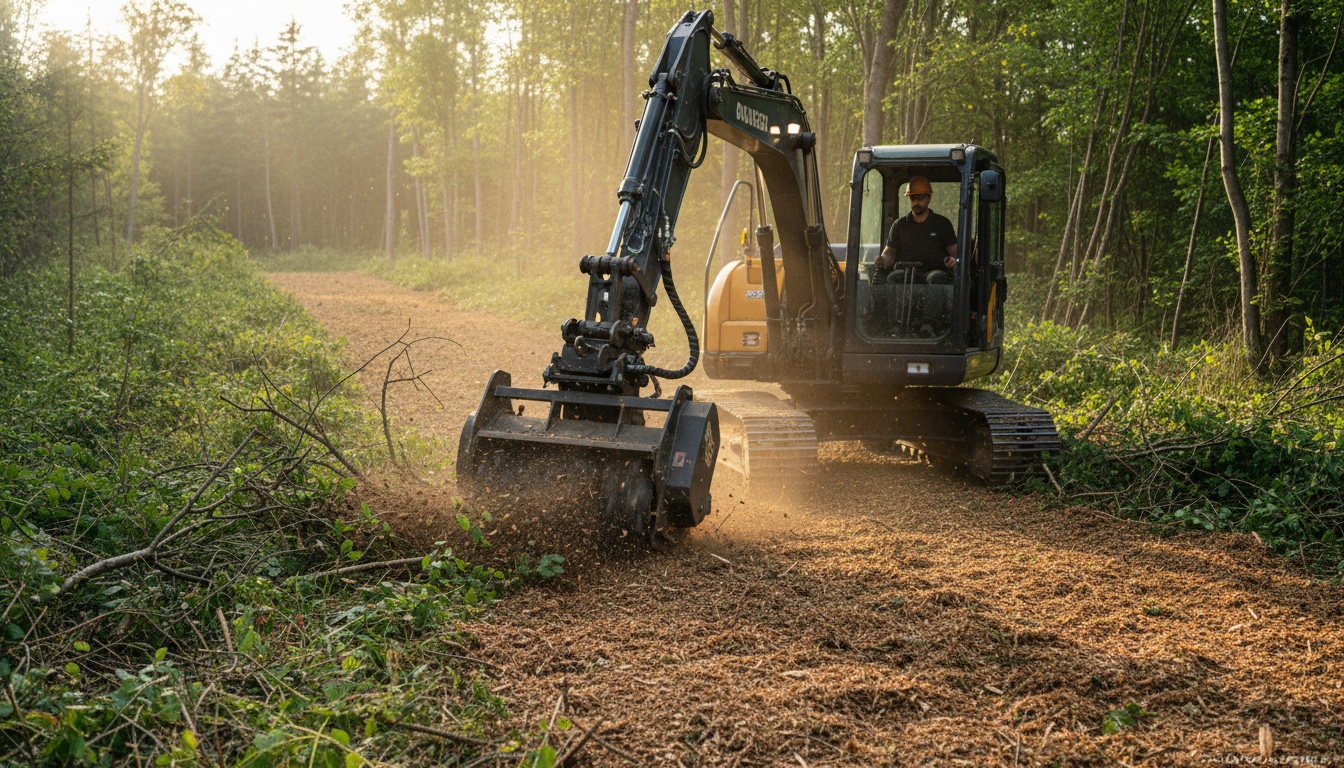 Energiklippen som effektiviserar markröjning