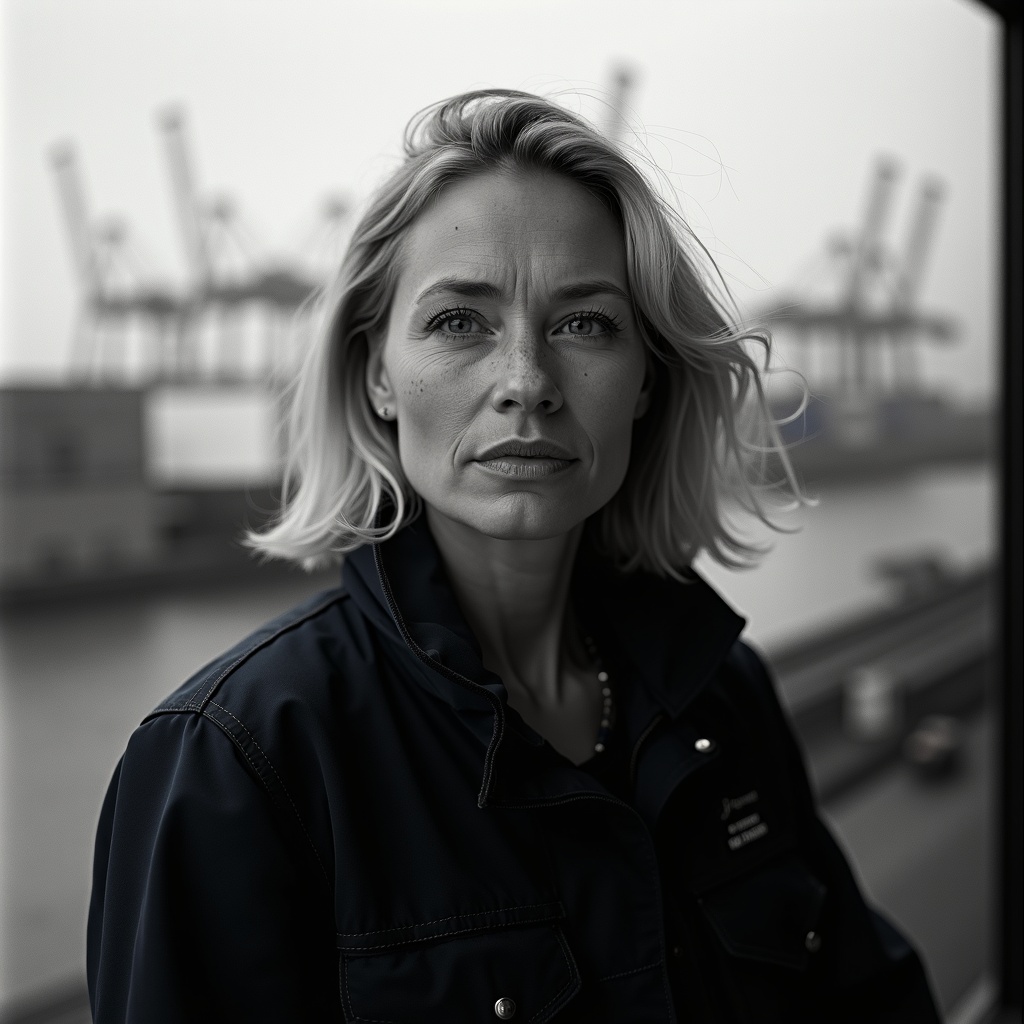 Porträtt av Lina Berg, Reporter, logistik
